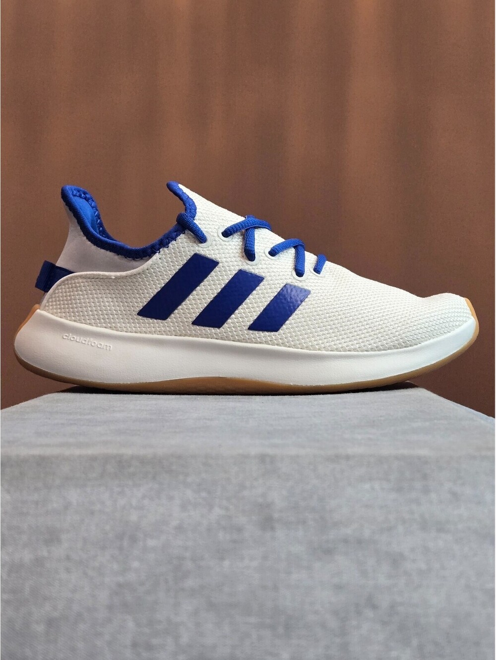 adidas Cloudfoam Pure SPW - White / Blue (JI4878) Women’s 6 BRAND NEW IN BOX